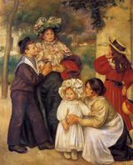 Ренуар Семья художника 1896г